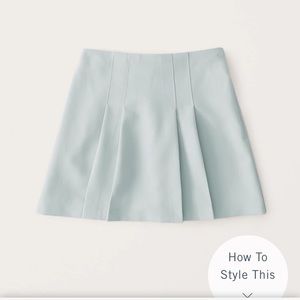 Abercrombie Pleated Menswear Skort